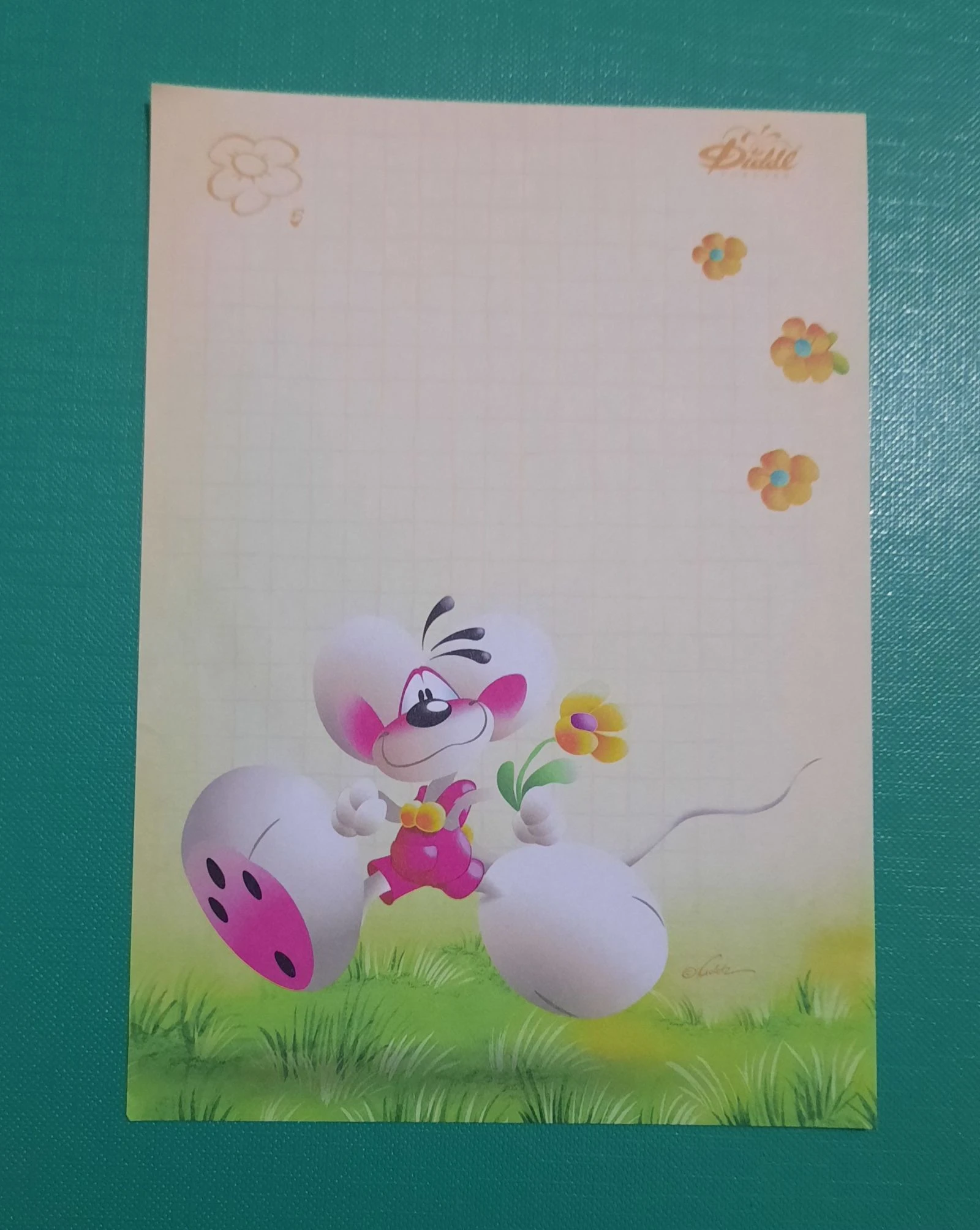 1 feuille Diddl A6 collection Forever N°5